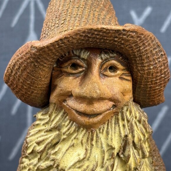 Vintage Gentlefolk Figurine Windridge House Darren Perkins Gnome made in Canada - Picture 6 of 15